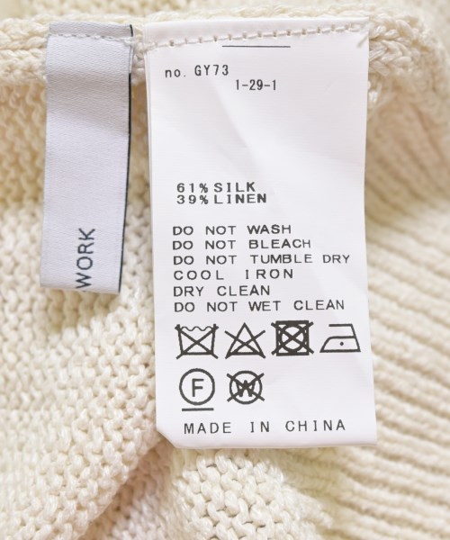 FRAMeWORK（フレームワーク）ニット・セーター 白 サイズ:F レディース/2200630437117