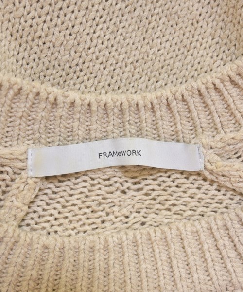 FRAMeWORK（フレームワーク）ニット・セーター 白 サイズ:F レディース/2200630437124