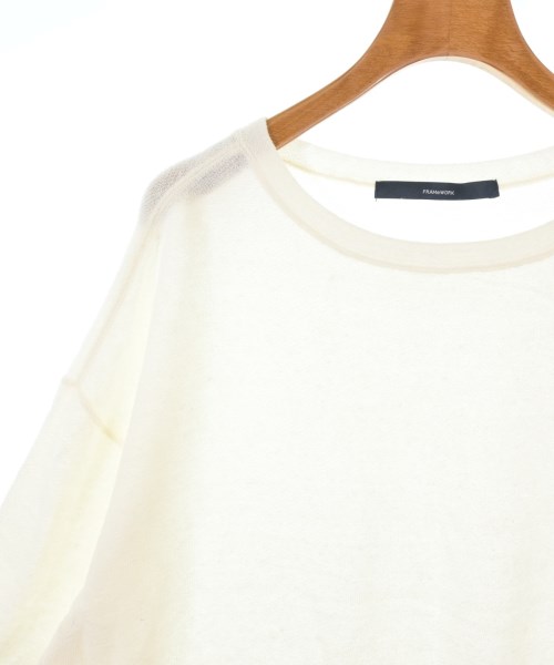 FRAMeWORK（フレームワーク）ニット・セーター 白 サイズ:F レディース/2200630437162