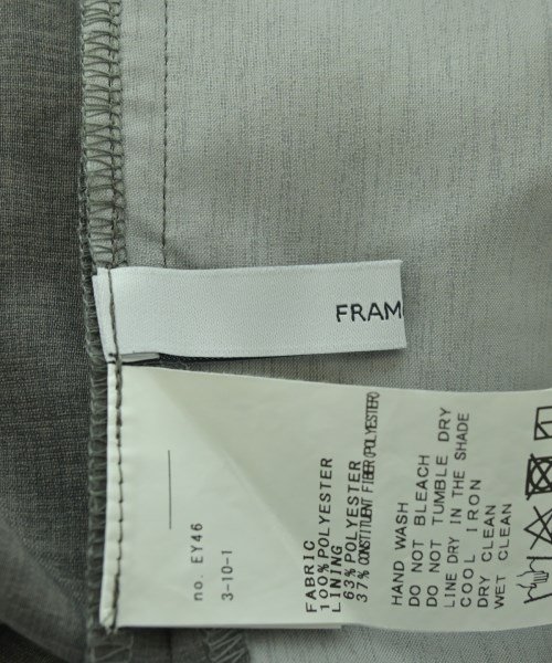 FRAMeWORK（フレームワーク）スラックス グレー サイズ:36(S位) レディース/2200613688024