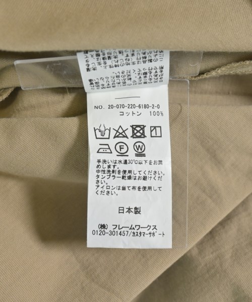 FRAMeWORK（フレームワーク）ワンピース ベージュ サイズ:F レディース/2200614458039