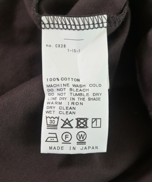 FRAMeWORK（フレームワーク）Tシャツ・カットソー 茶 サイズ:F レディース/2200616848227