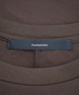 FRAMeWORK（フレームワーク）Tシャツ・カットソー 茶 サイズ:F レディース/2200616848227