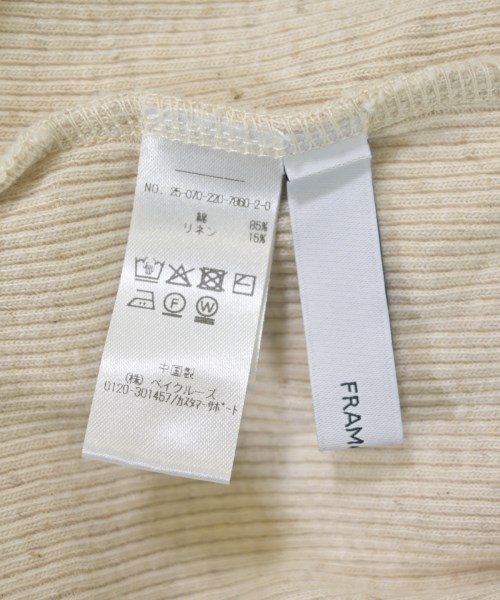 FRAMeWORK（フレームワーク）タンクトップ ベージュ サイズ:F レディース/2200616888087