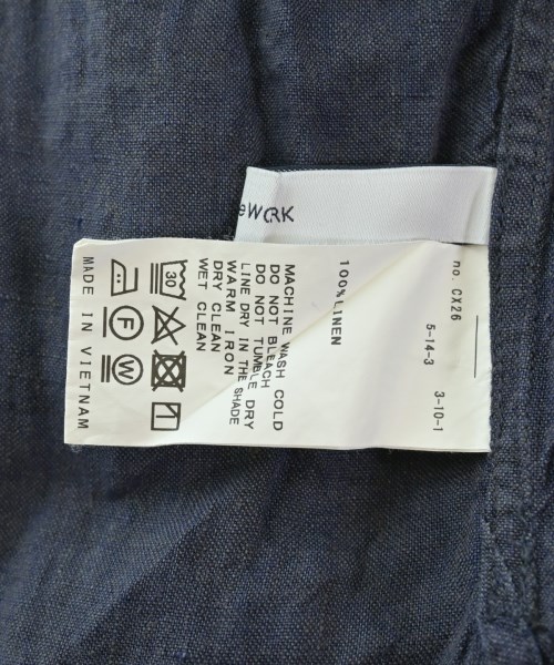 FRAMeWORK（フレームワーク）ブラウス 紺 サイズ:F レディース/2200616888131