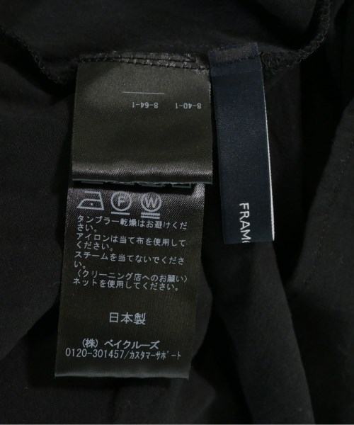 FRAMeWORK（フレームワーク）ブラウス 黒 サイズ:F レディース/2200616888230