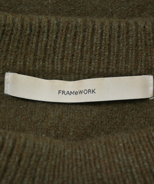 FRAMeWORK（フレームワーク）ニット・セーター カーキ サイズ:-(M位) レディース/2200619646042