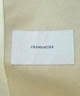 FRAMeWORK（フレームワーク）ノーカラージャケット ベージュ サイズ:36(S位) レディース/2200630624029