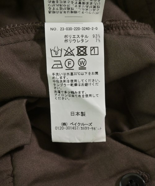 FRAMeWORK（フレームワーク）ショートパンツ 茶 サイズ:38(M位) レディース/2200631505013