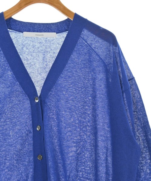 FRAMeWORK（フレームワーク）カーディガン 青 サイズ:F レディース/2200619635046