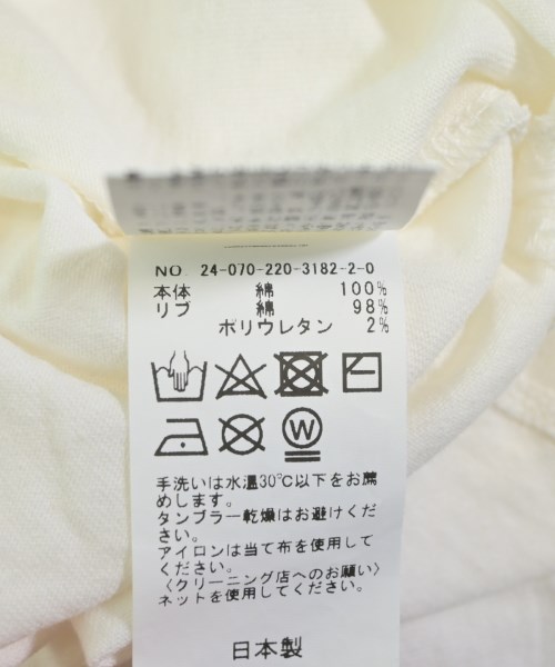 FRAMeWORK（フレームワーク）Tシャツ・カットソー 白 サイズ:F レディース/2200618020119