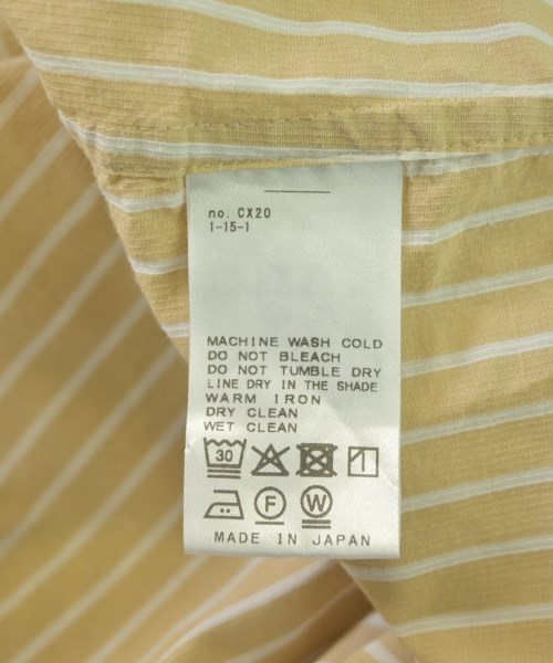FRAMeWORK（フレームワーク）カジュアルシャツ ベージュ サイズ:F レディース/2200631784029