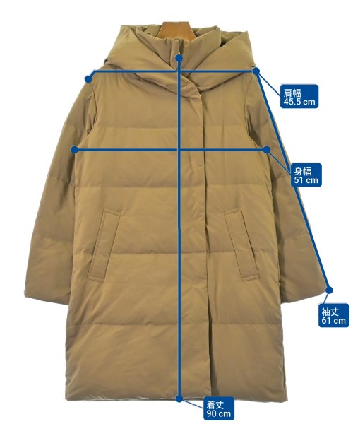 FRAMeWORK（フレームワーク）ダウンコート 茶 サイズ:38(M位) レディース/2200632517039