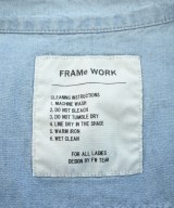 FRAMeWORK（フレームワーク）カジュアルシャツ 青 サイズ:F レディース/2200629840010
