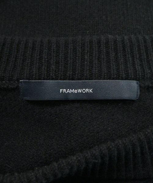 FRAMeWORK（フレームワーク）ニット・セーター 黒 サイズ:F レディース/2200614132045