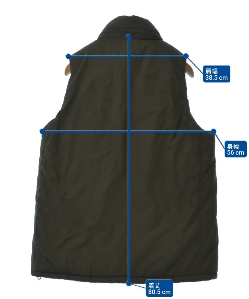 WILD THINGS（ワイルドシングス）ダウンジャケット/ダウンベスト カーキ サイズ:F レディース/2200633945046