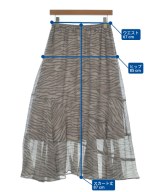 FRAMeWORK（フレームワーク）ロング・マキシ丈スカート グレー サイズ:-(S位) レディース/2200632940073