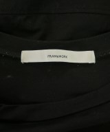 FRAMeWORK（フレームワーク）Tシャツ・カットソー 黒 サイズ:F レディース/2200608200125