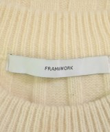 FRAMeWORK（フレームワーク）ニット・セーター 白 サイズ:F レディース/2200606087032