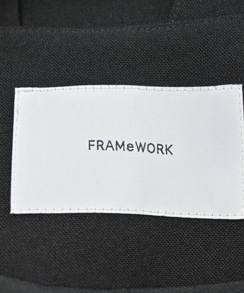 FRAMeWORK（フレームワーク）ベスト 黒 サイズ:F レディース/2200606989091