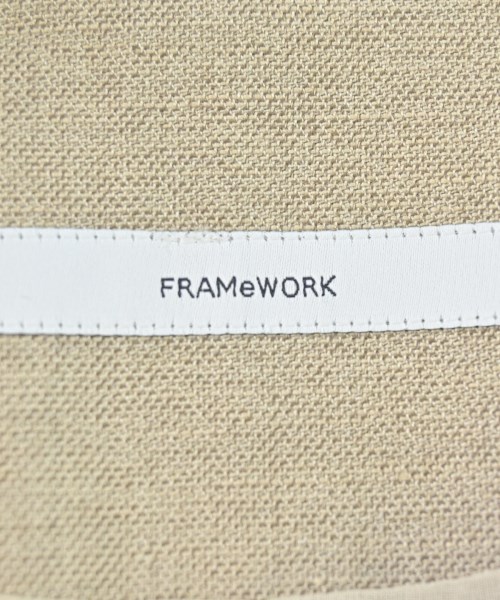FRAMeWORK（フレームワーク）ベスト ベージュ サイズ:F レディース/2200606989114
