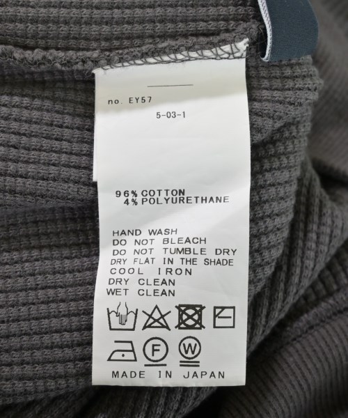 FRAMeWORK（フレームワーク）Tシャツ・カットソー グレー サイズ:F レディース/2200609082041