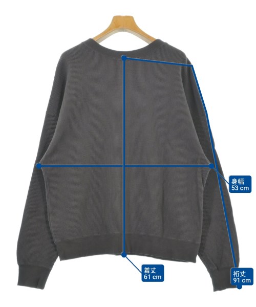 FRAMeWORK（フレームワーク）Tシャツ・カットソー グレー サイズ:F レディース/2200609082041