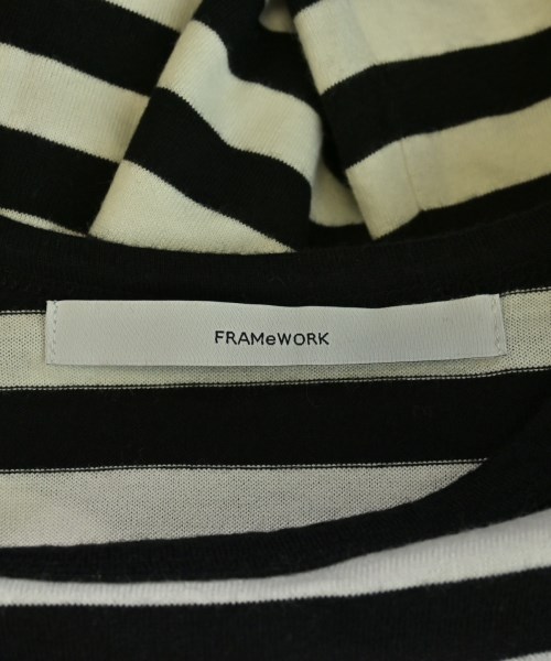 FRAMeWORK（フレームワーク）Tシャツ・カットソー 白 サイズ:F レディース/2200608123059