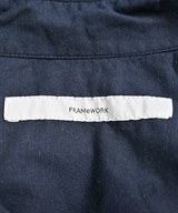 FRAMeWORK（フレームワーク）カジュアルシャツ 紺 サイズ:F レディース/2200612607040