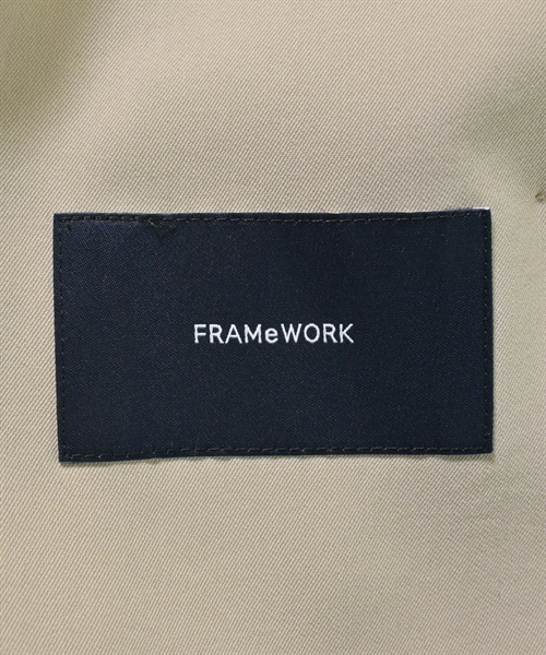 FRAMeWORK（フレームワーク）ジャケット ベージュ サイズ:36(S位) レディース/2200607934021