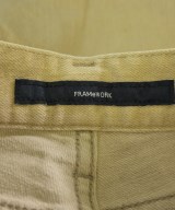 FRAMeWORK（フレームワーク）デニムパンツ ベージュ サイズ:36(S位) レディース/2200608075020