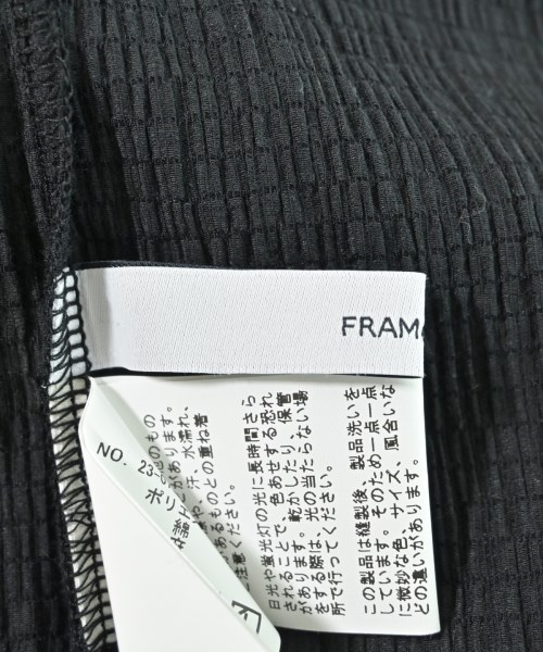 FRAMeWORK（フレームワーク）ブラウス 黒 サイズ:F レディース/2200609862063