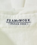 FRAMeWORK（フレームワーク）カジュアルシャツ 白 サイズ:F レディース/2200609834039