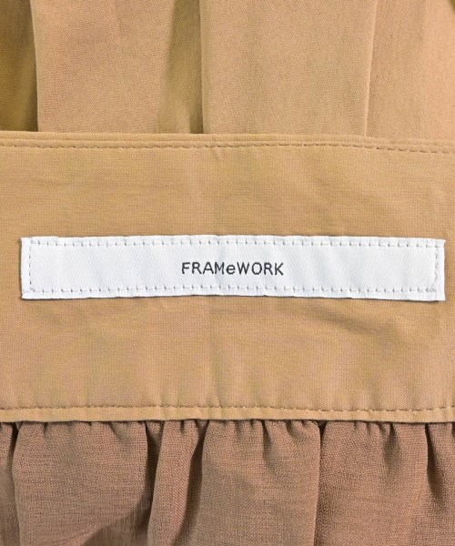 FRAMeWORK（フレームワーク）ロング・マキシ丈スカート ベージュ サイズ:38(M位) レディース/2200611525017