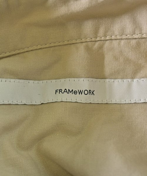 FRAMeWORK（フレームワーク）カジュアルシャツ ベージュ サイズ:F レディース/2200614826043