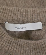FRAMeWORK（フレームワーク）ニット・セーター 茶 サイズ:F レディース/2200610079030