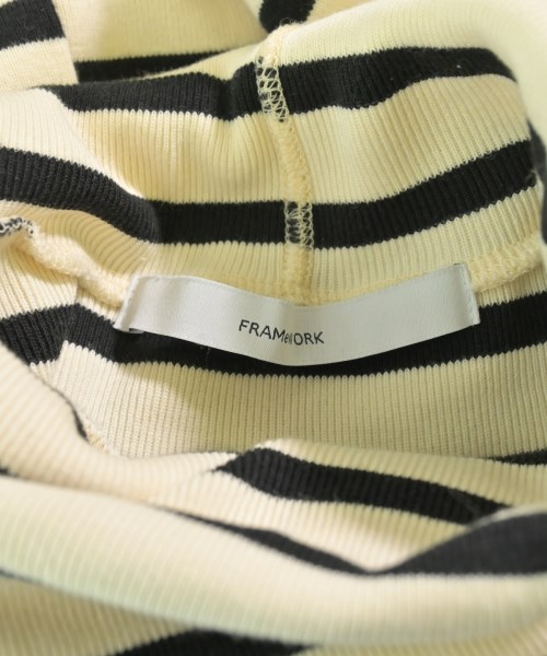 FRAMeWORK（フレームワーク）Tシャツ・カットソー 白 サイズ:F レディース/2200611845023
