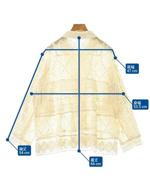 FRAMeWORK（フレームワーク）カジュアルシャツ 白 サイズ:F レディース/2200612144200