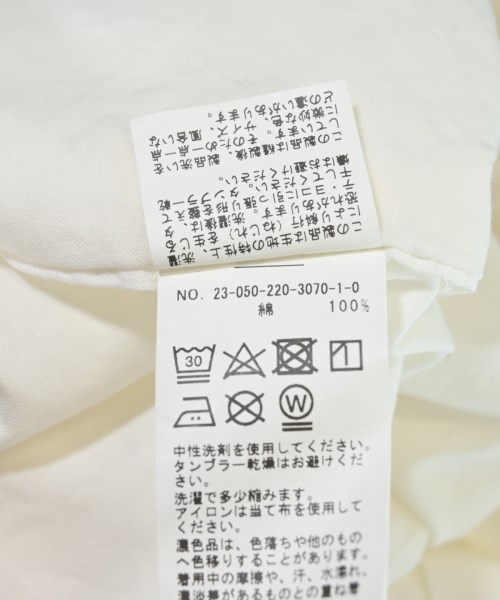 FRAMeWORK（フレームワーク）カジュアルシャツ 白 サイズ:F レディース/2200612144217