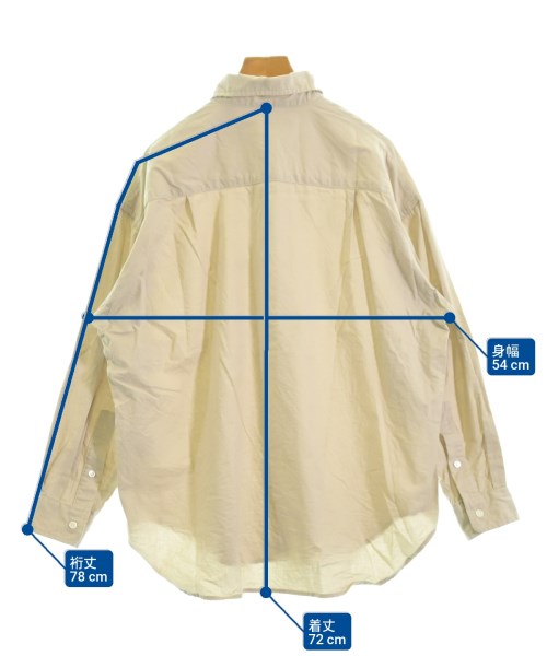 FRAMeWORK（フレームワーク）カジュアルシャツ ベージュ サイズ:F レディース/2200609860076