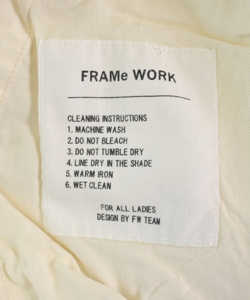 FRAMeWORK（フレームワーク）カーゴパンツ 白 サイズ:38(M位) レディース/2200611544056