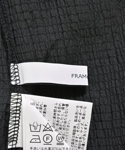 FRAMeWORK（フレームワーク）ブラウス 黒 サイズ:F レディース/2200610672118