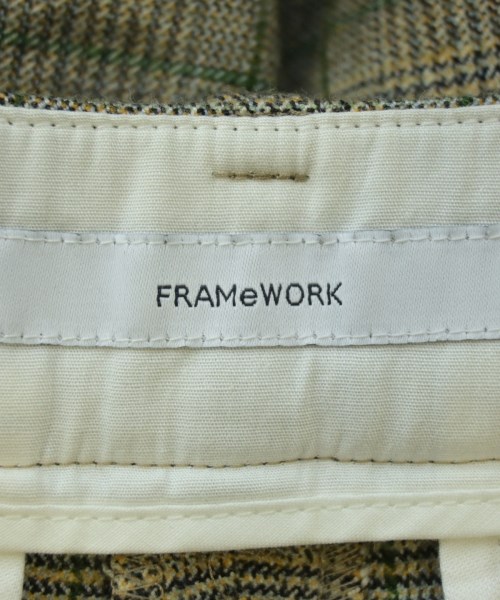FRAMeWORK（フレームワーク）スラックス ベージュ サイズ:38(M位) レディース/2200616421017