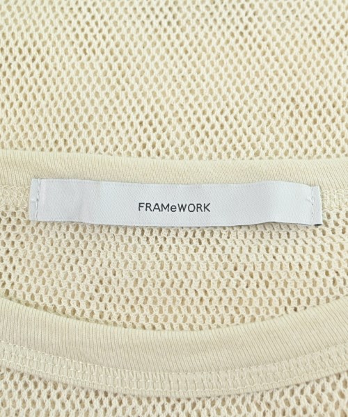 FRAMeWORK（フレームワーク）Tシャツ・カットソー 白 サイズ:-(M位) レディース/2200616624029