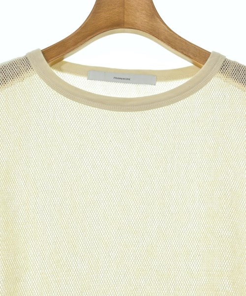 FRAMeWORK（フレームワーク）Tシャツ・カットソー 白 サイズ:-(M位) レディース/2200616624029