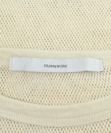 FRAMeWORK（フレームワーク）Tシャツ・カットソー 白 サイズ:-(M位) レディース/2200616624029