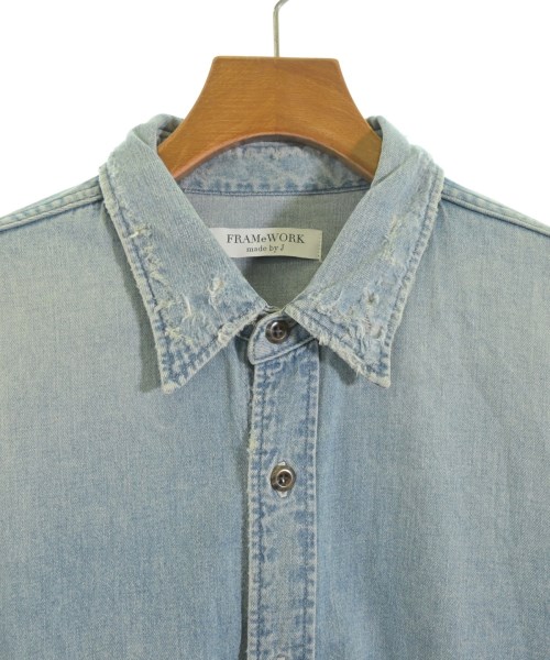 FRAMeWORK（フレームワーク）ブラウス 青 サイズ:F レディース/2200616624203