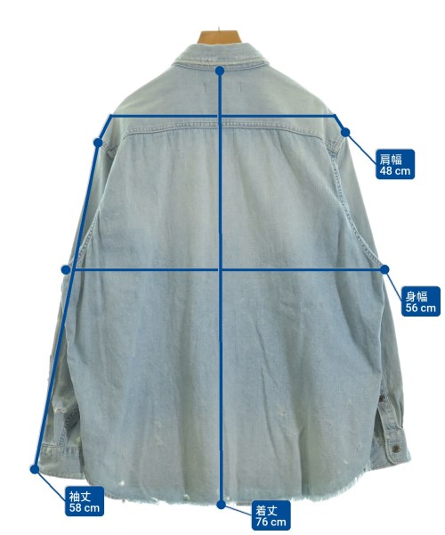 FRAMeWORK（フレームワーク）ブラウス 青 サイズ:F レディース/2200616624203