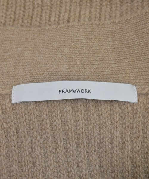 FRAMeWORK（フレームワーク）カーディガン ベージュ サイズ:F レディース/2200616949030