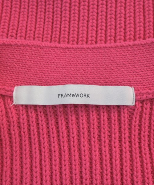 FRAMeWORK（フレームワーク）カーディガン ピンク サイズ:F レディース/2200617124047